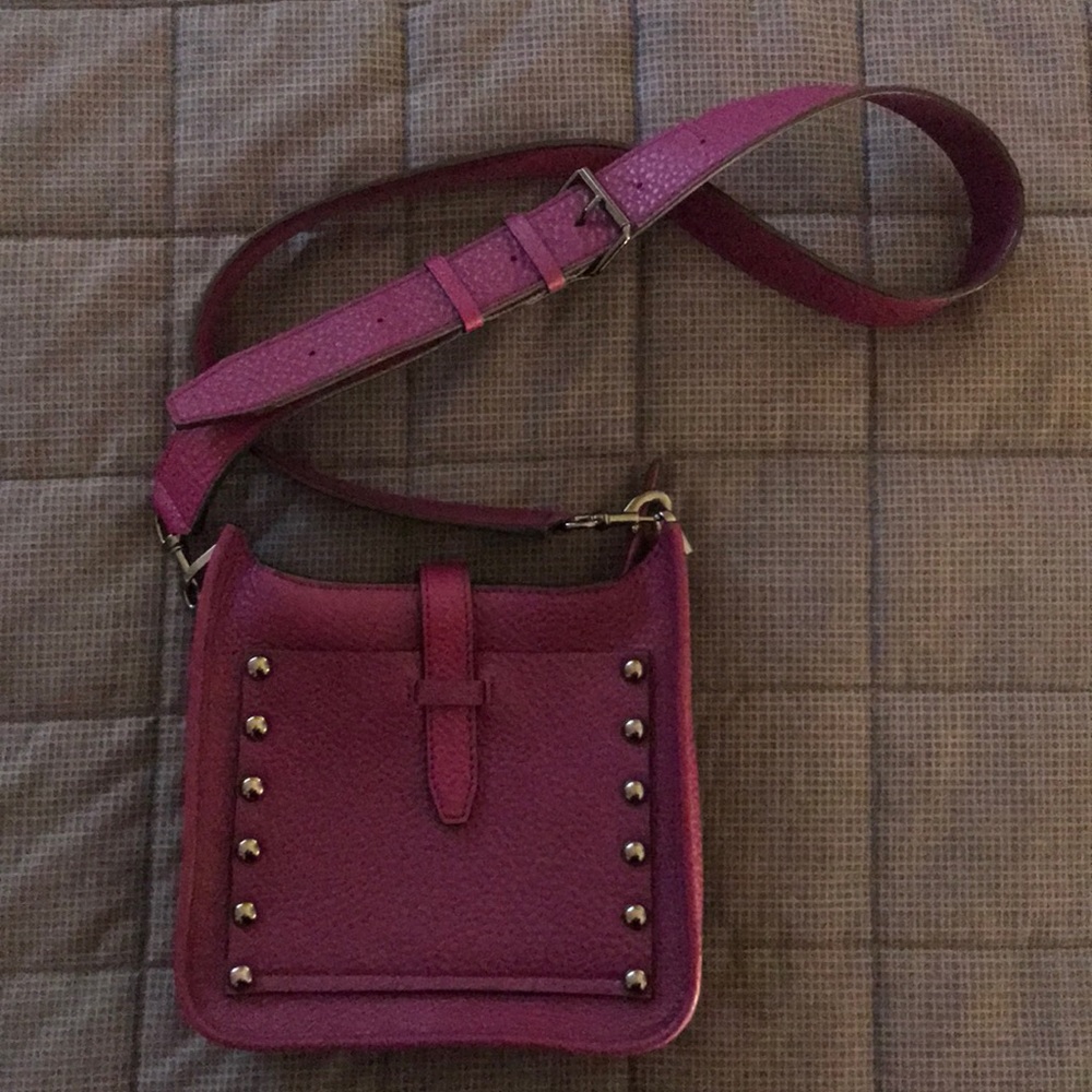 REBECCA MINKOFF studded leather Mini Feed Bag